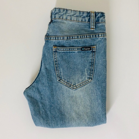 tractor Jeans Tractor Jeans Shredded Holes 0 Cotton Poshmark
